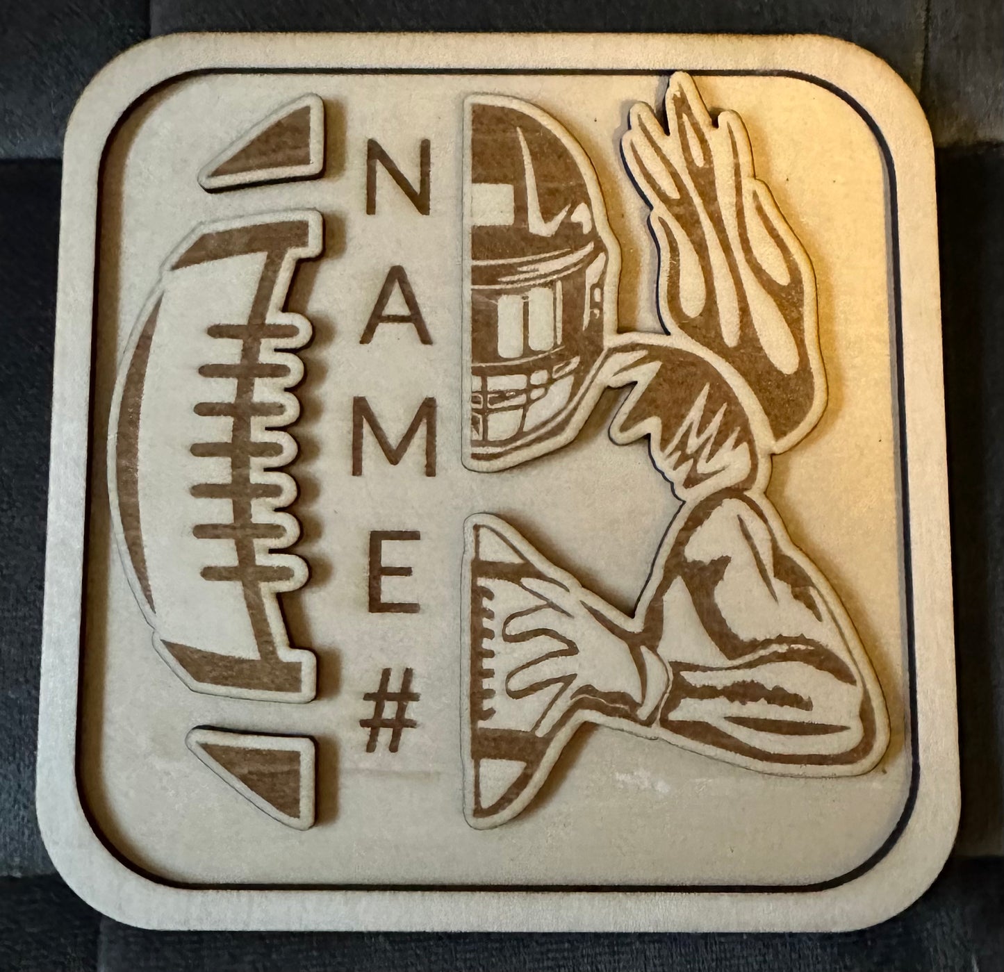 5.5" X 5.5" Sports Plaques