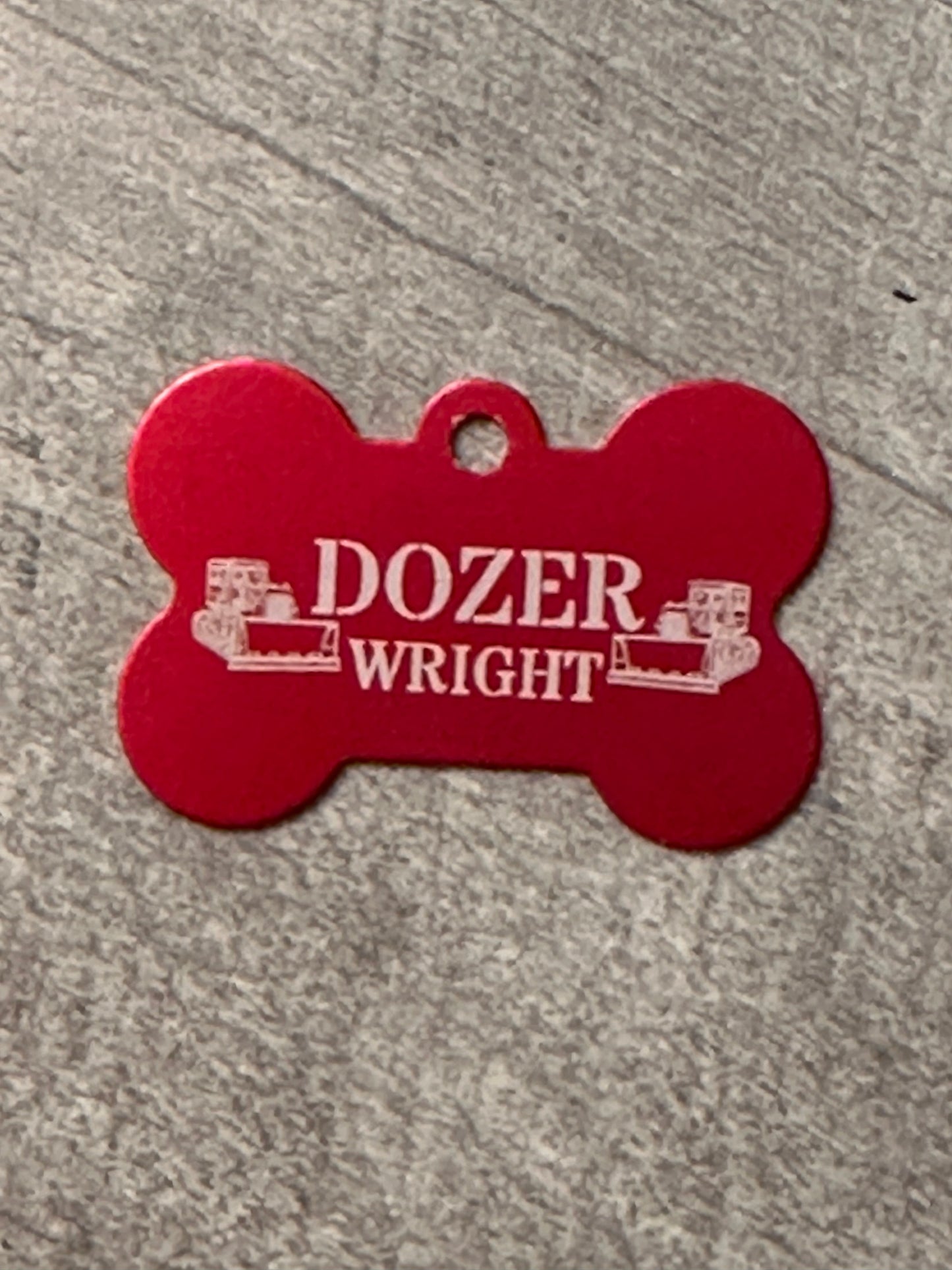 Dog Bone Tag