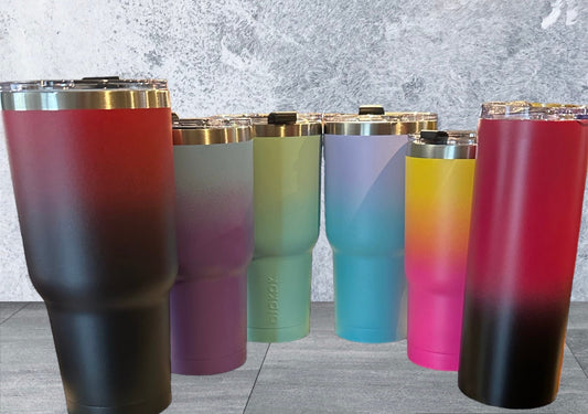 Two-tone colored Tumblers