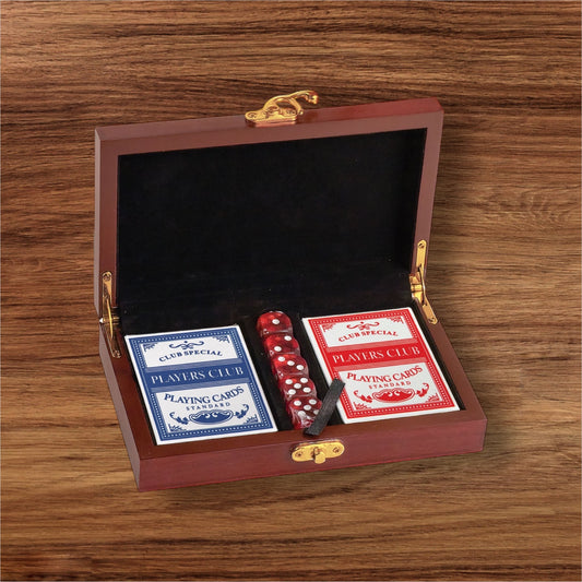 Cards and dice set