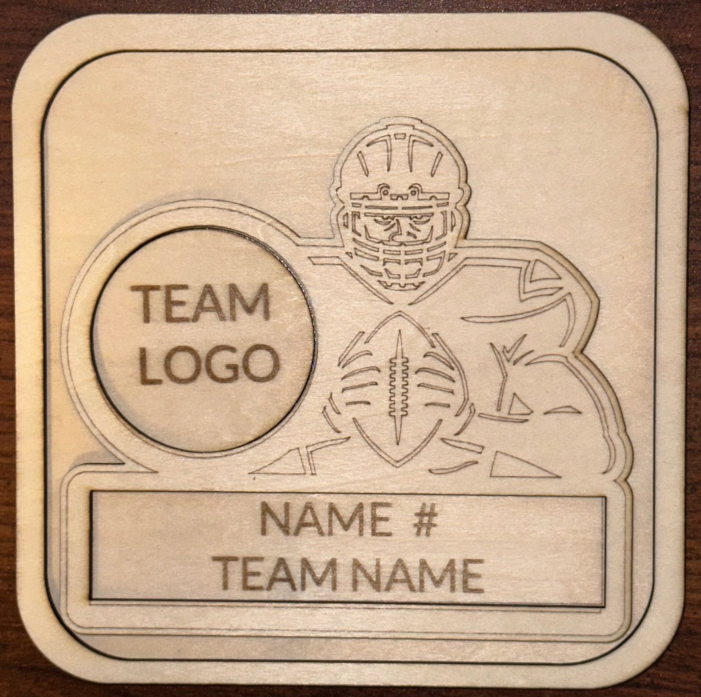 5.5" X 5.5" Sports Plaques